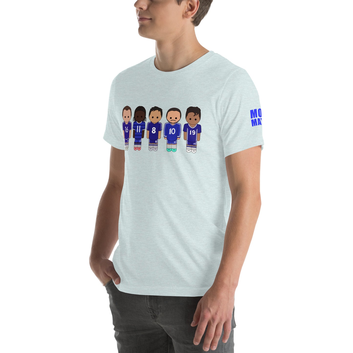 Chelsea Drogba-Lampard-Hazard-Robben-Costa Unisex t-shirt