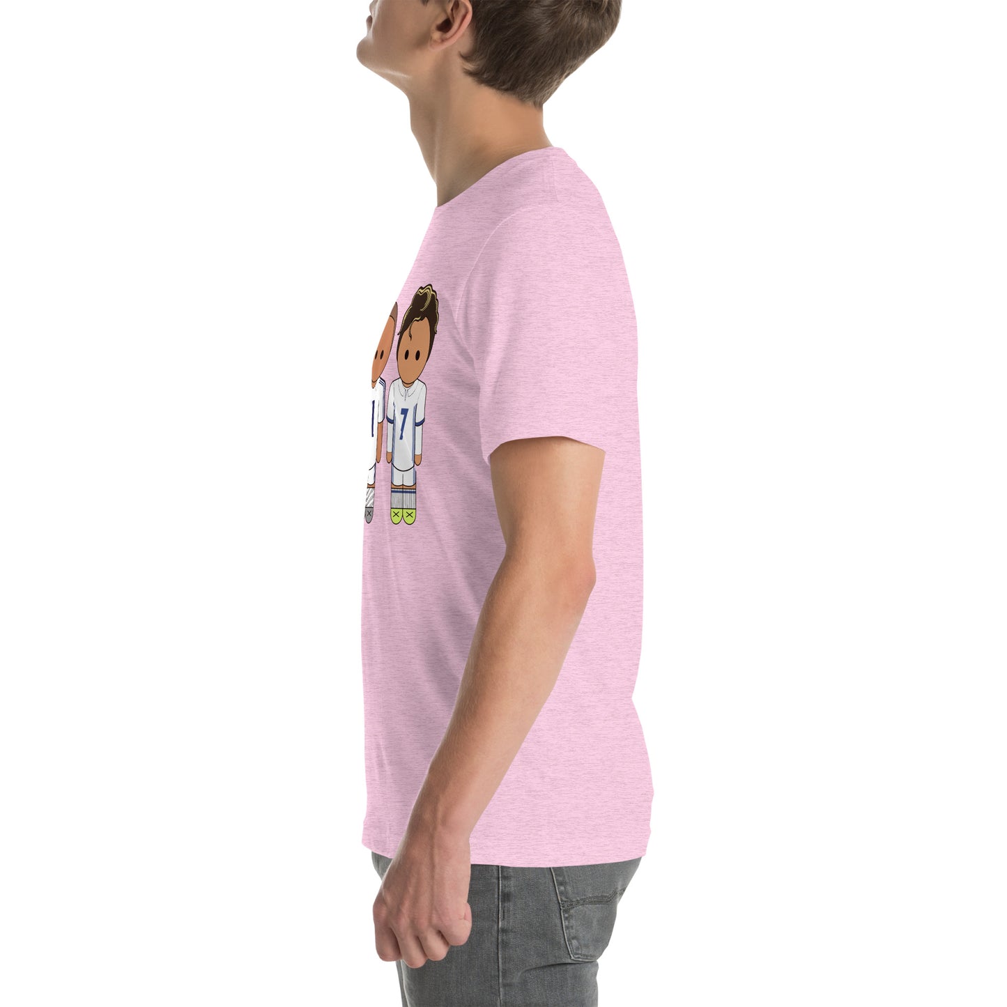Ronaldo Nazario-Zidane-Cristiano Unisex t-shirt