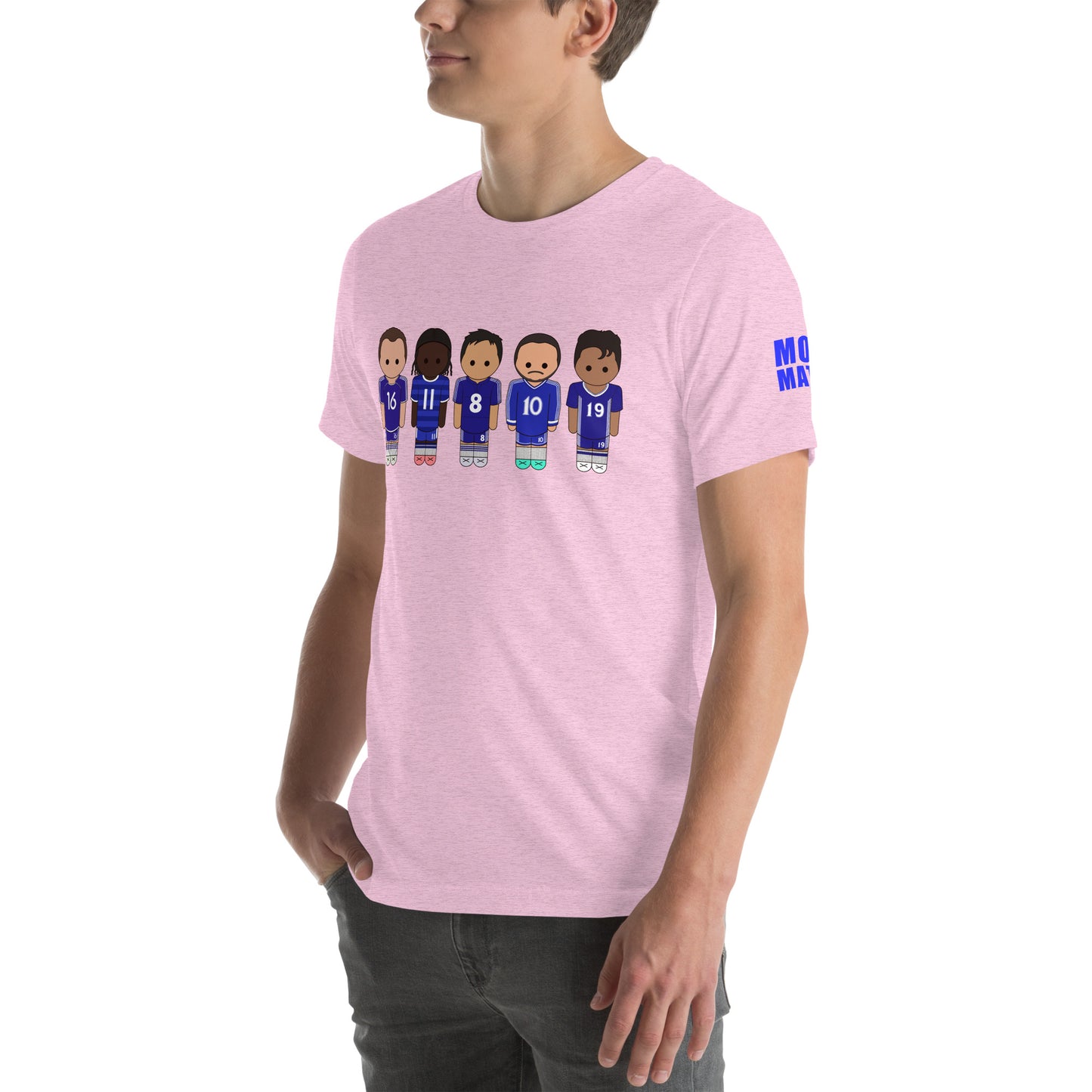 Chelsea Drogba-Lampard-Hazard-Robben-Costa Unisex t-shirt