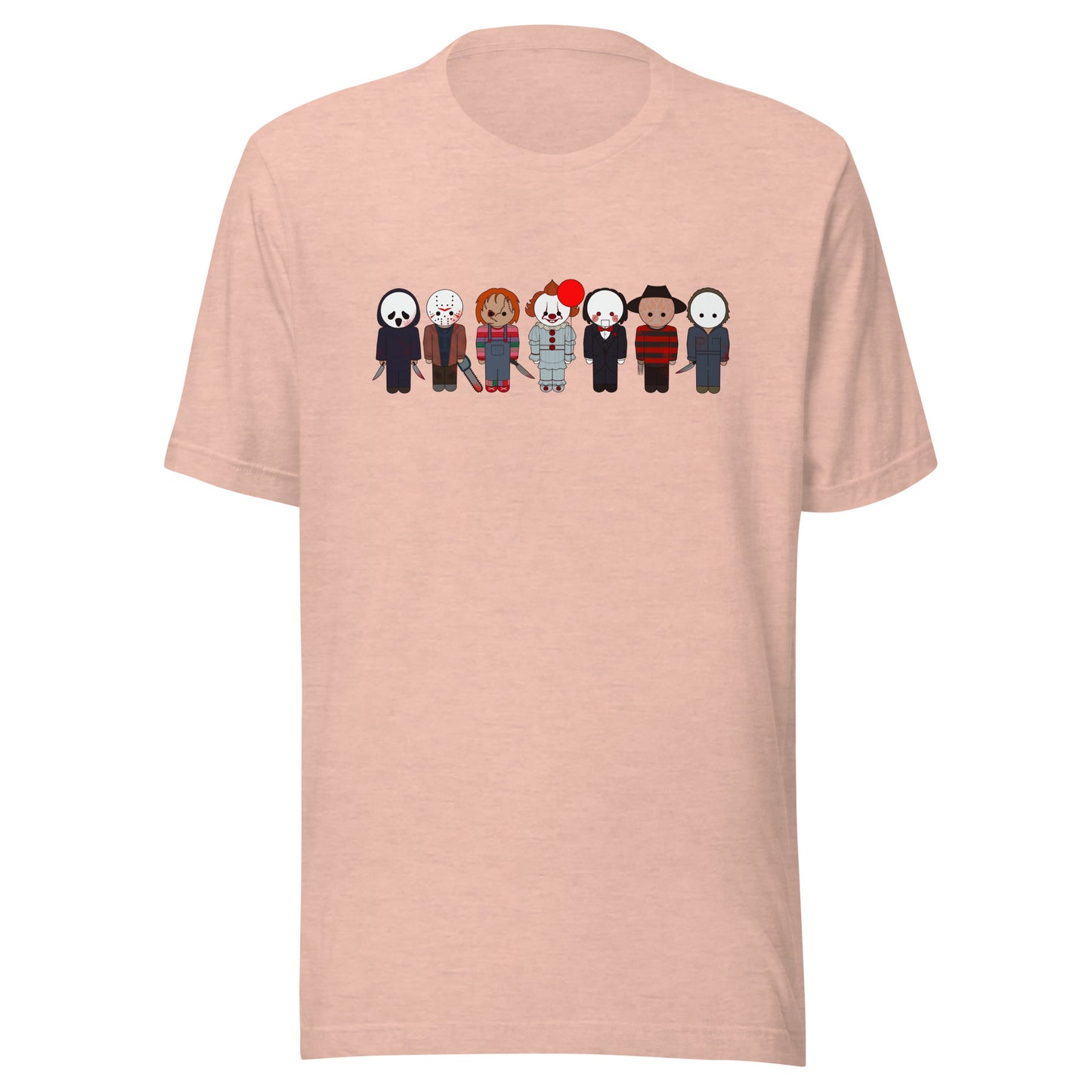 Halloween Lineup Unisex t-shirt