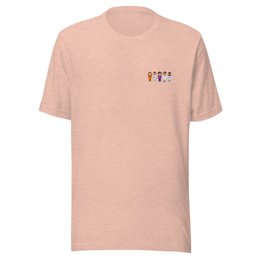 RM 5 Across Left Chest Unisex t-shirt