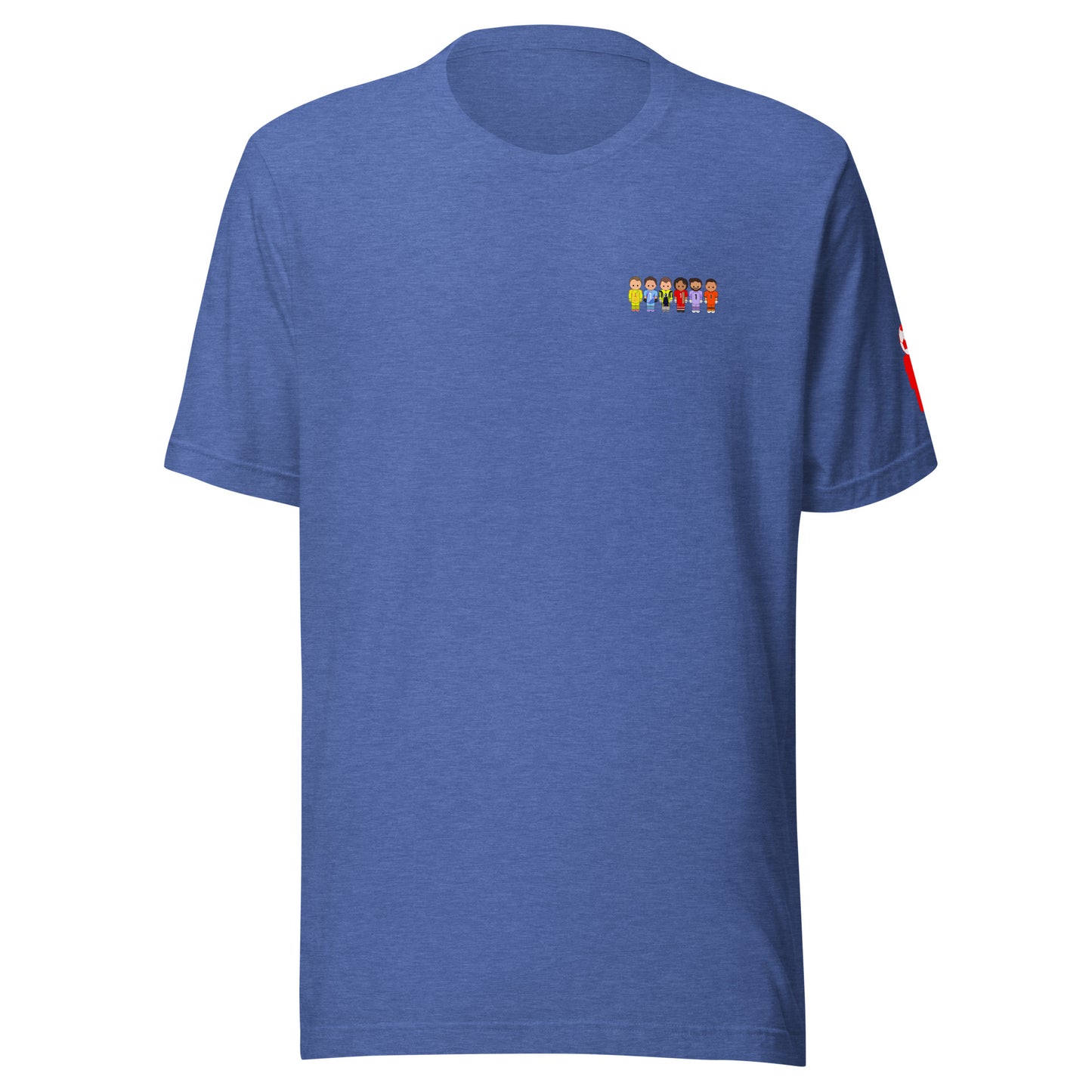 Keepers Lineup Left Chest Unisex t-shirt
