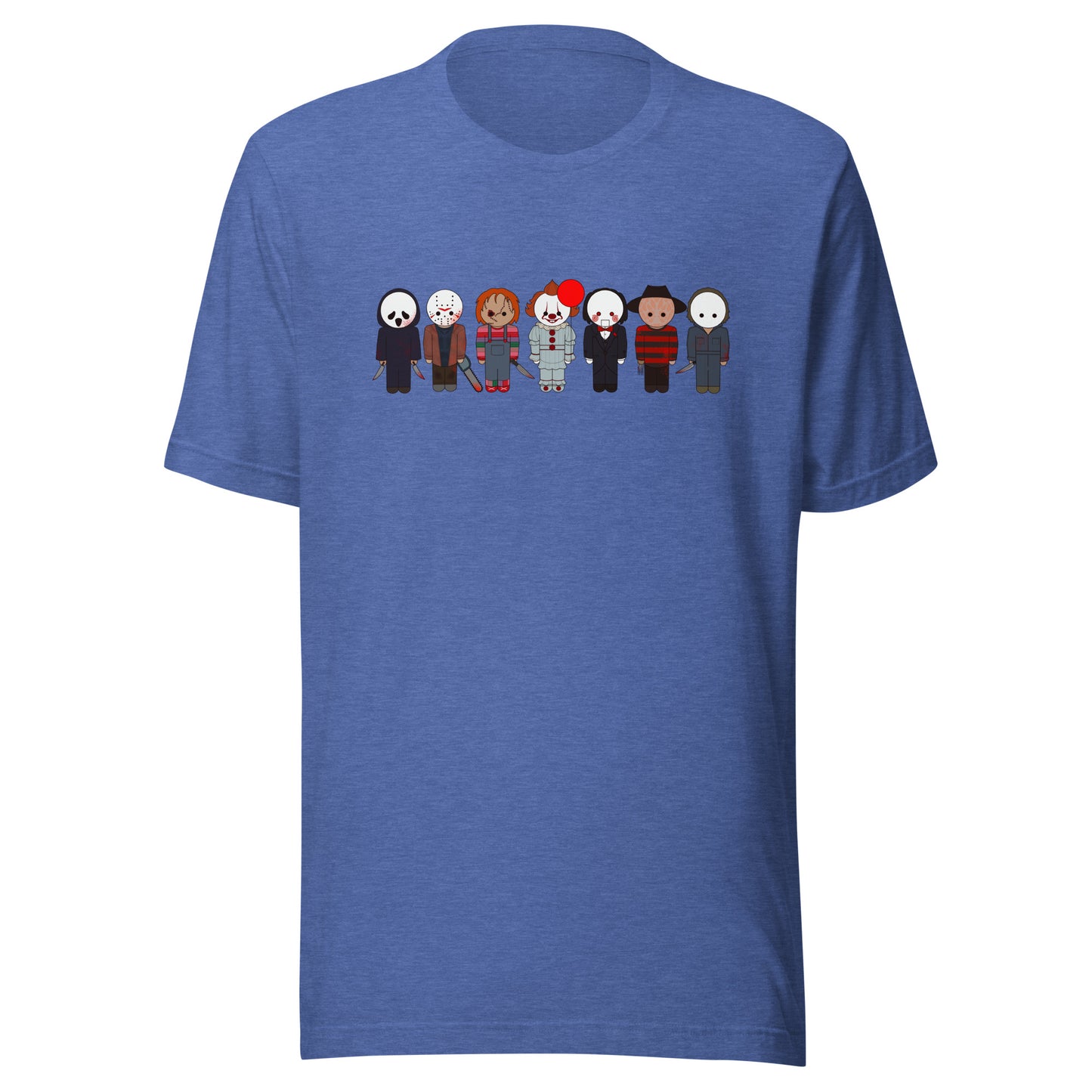 Halloween Lineup Unisex t-shirt