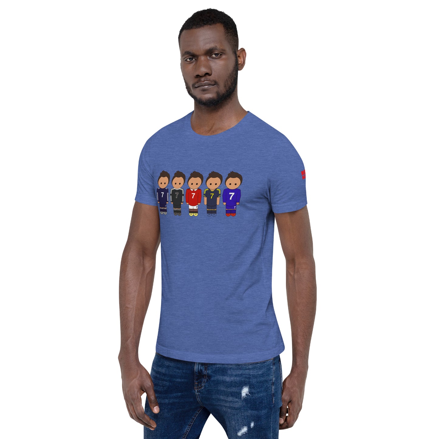 Ronaldo United-Real Madrid Unisex t-shirt