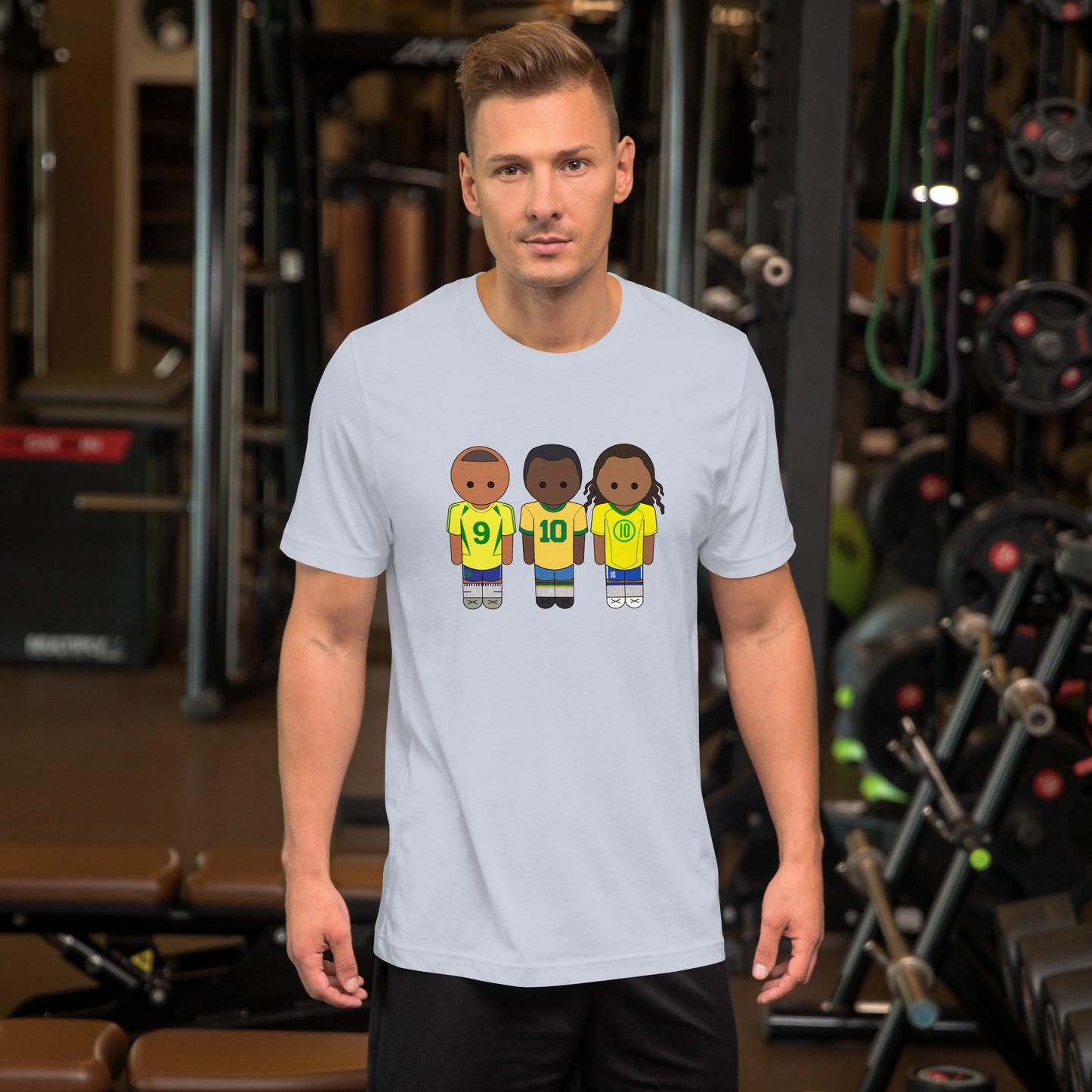 Brazil Ronaldo R9-Pele-Ronaldihno Unisex t-shirt