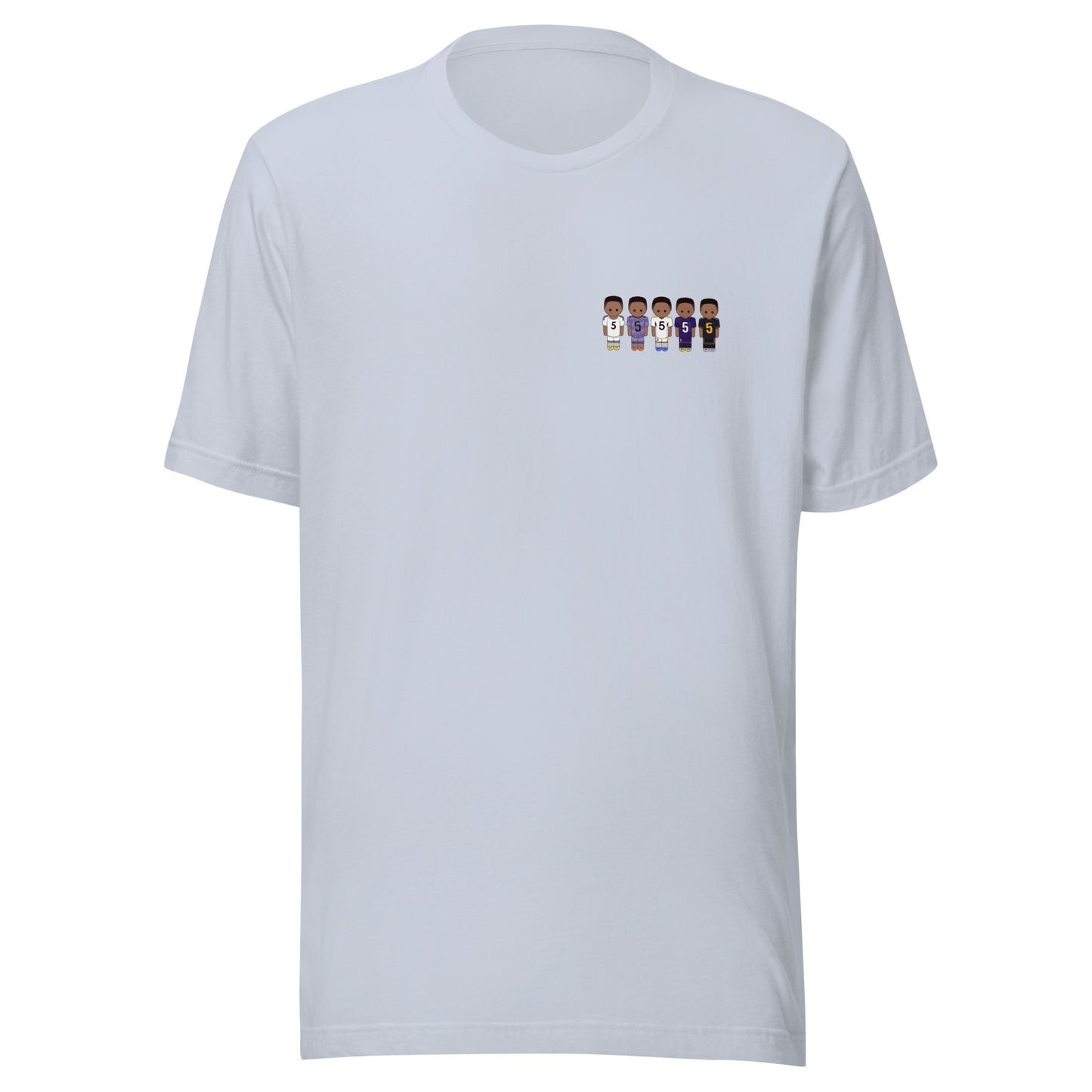JB RM Lineup Left Chest Unisex t-shirt