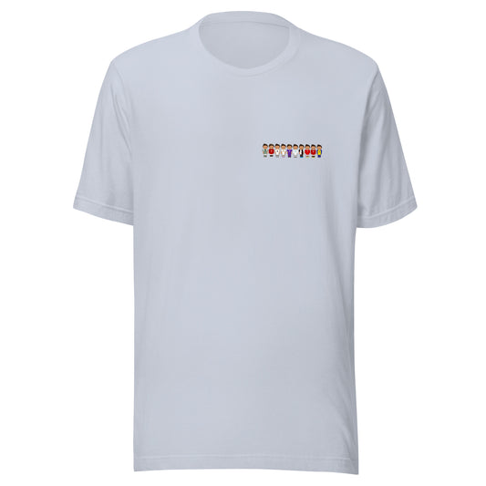 CR Career Lineup Left Chest Unisex t-shirt