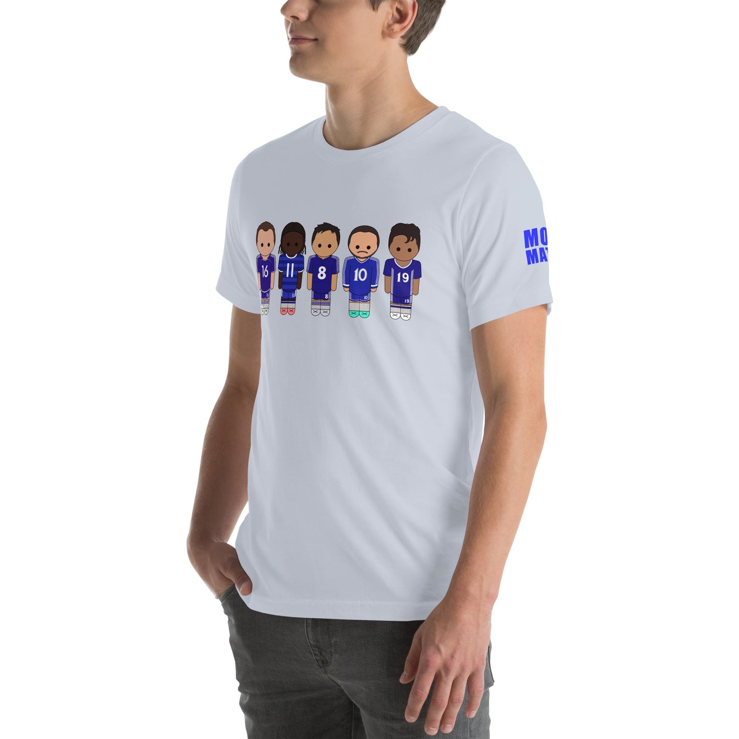 Chelsea Drogba-Lampard-Hazard-Robben-Costa Unisex t-shirt