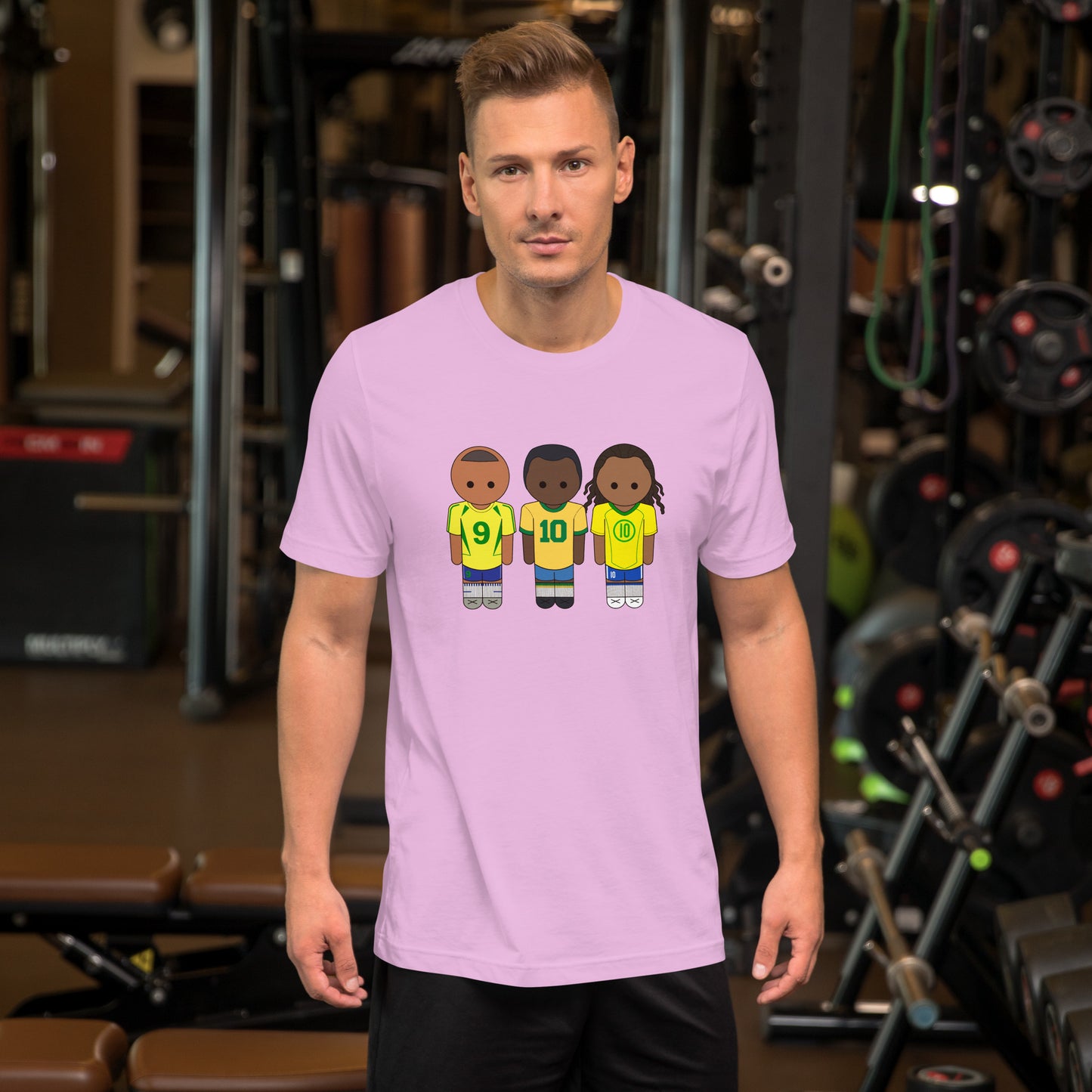 Brazil Ronaldo R9-Pele-Ronaldihno Unisex t-shirt