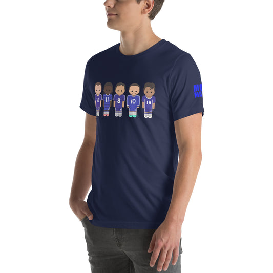 Chelsea Drogba-Lampard-Hazard-Robben-Costa Unisex t-shirt