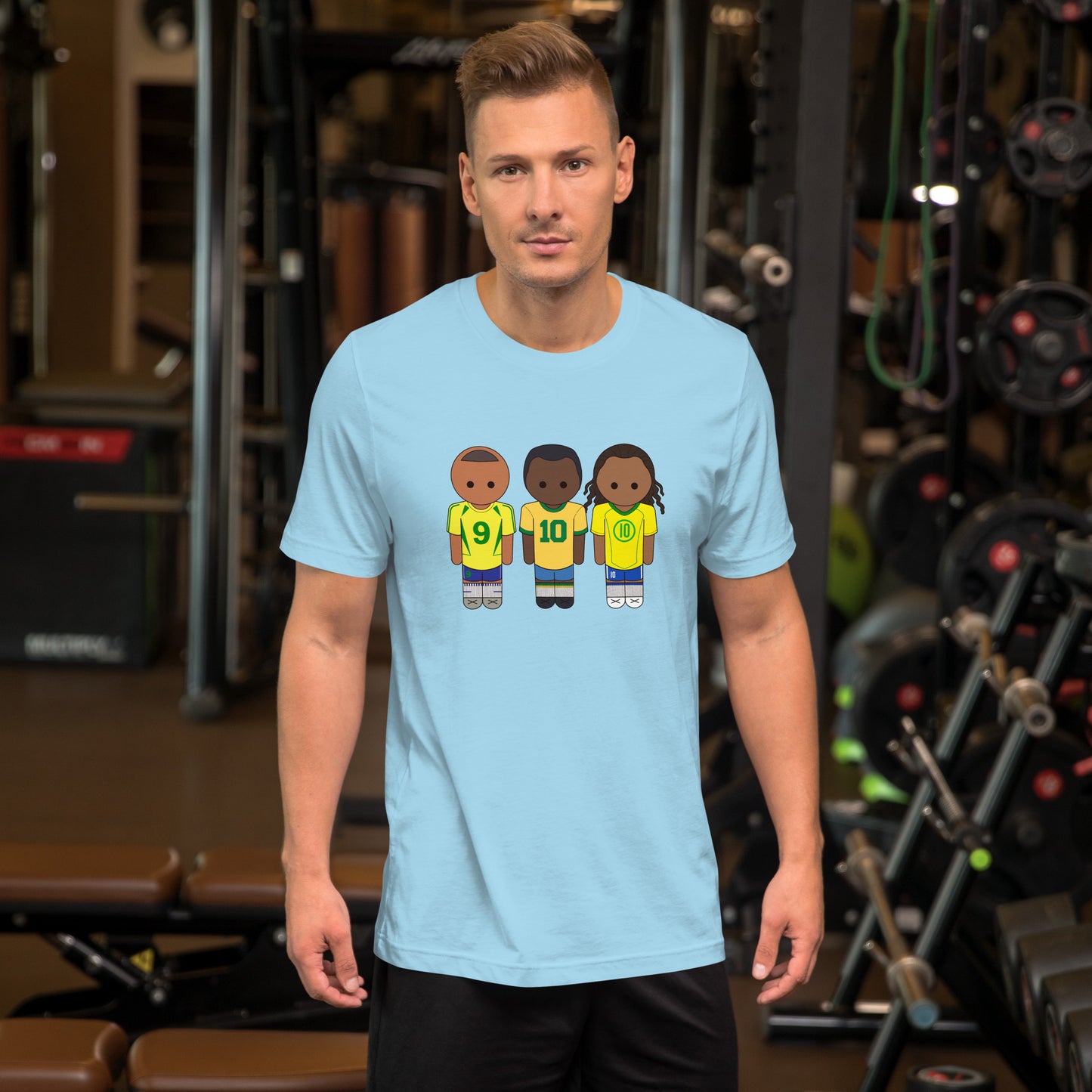 Brazil Ronaldo R9-Pele-Ronaldihno Unisex t-shirt