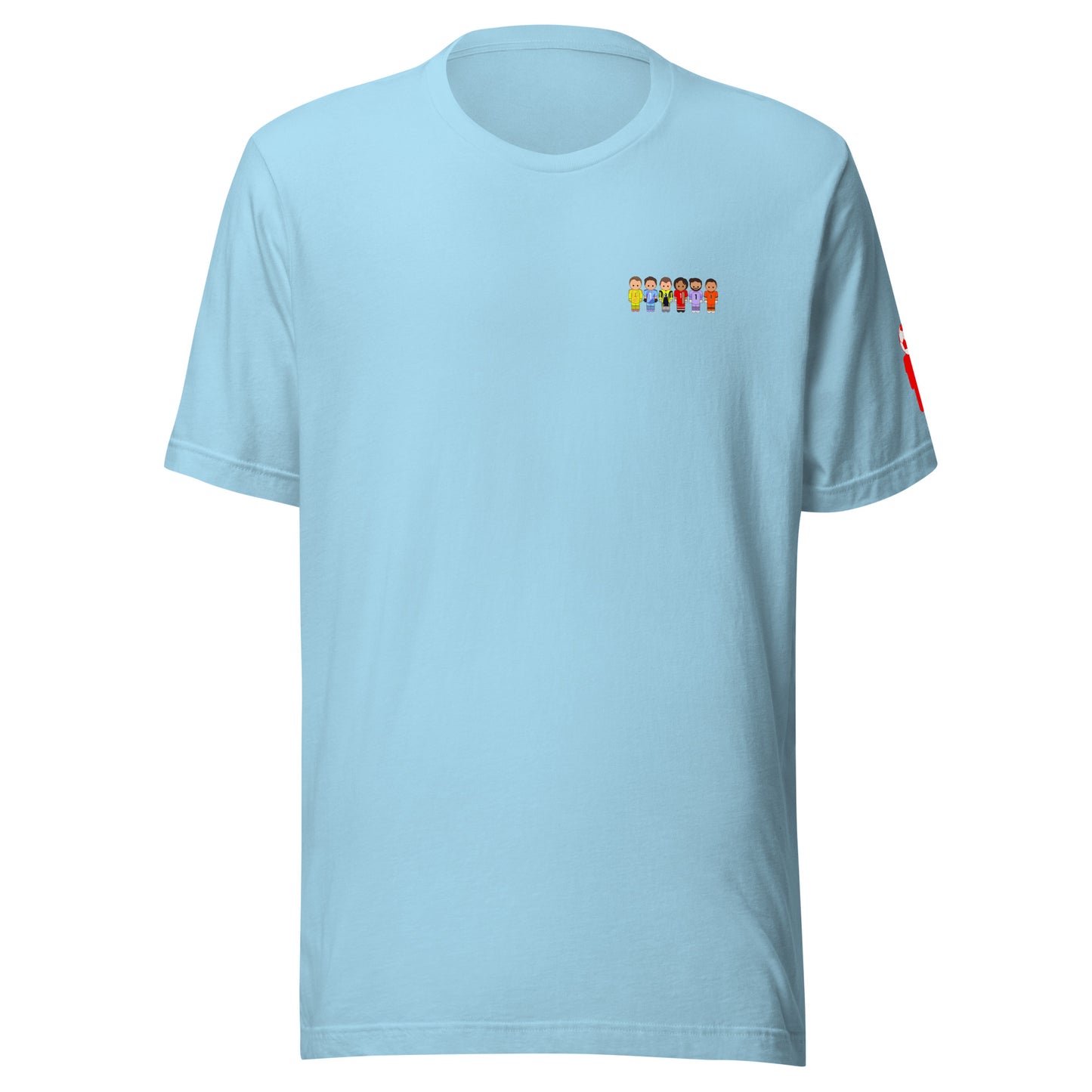 Keepers Lineup Left Chest Unisex t-shirt