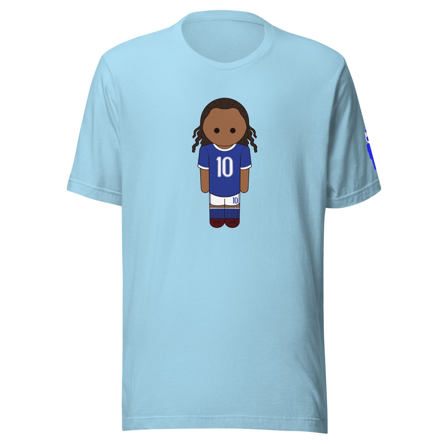 Dihno Brazil Blue Unisex t-shirt
