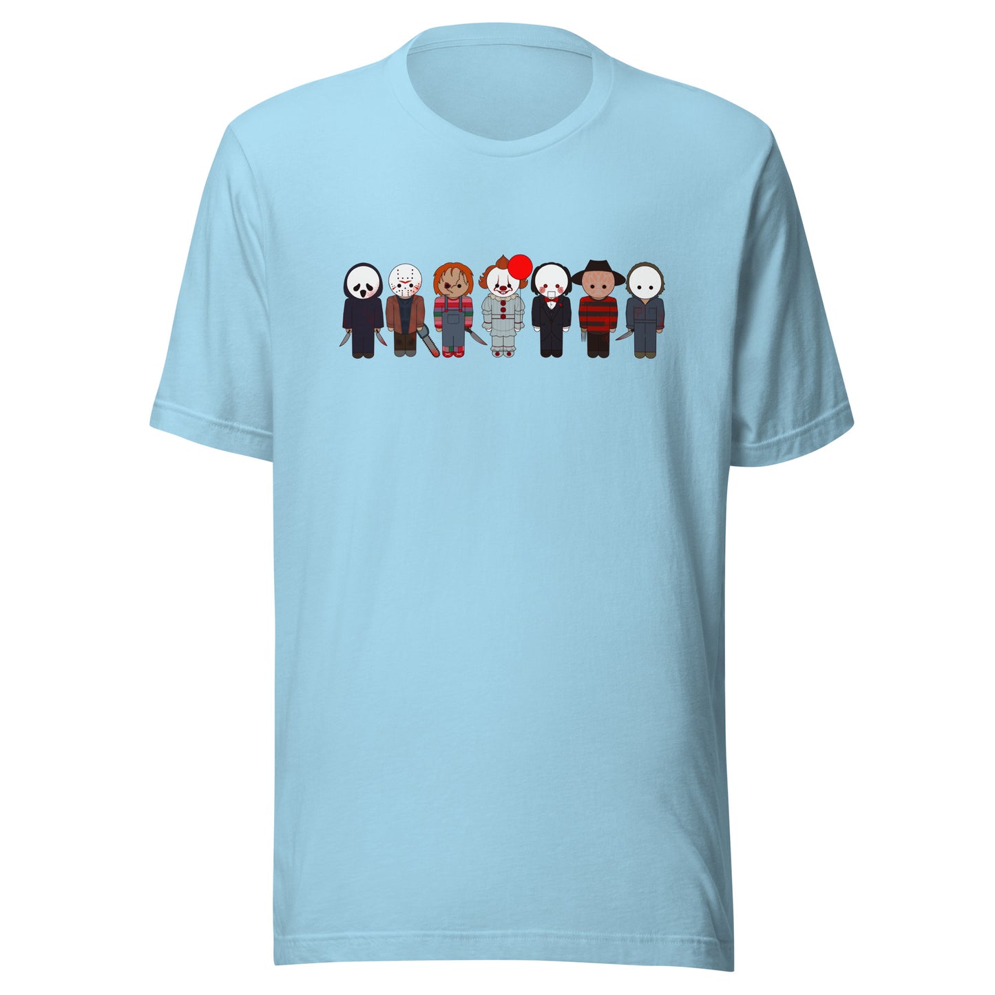 Halloween Lineup Unisex t-shirt