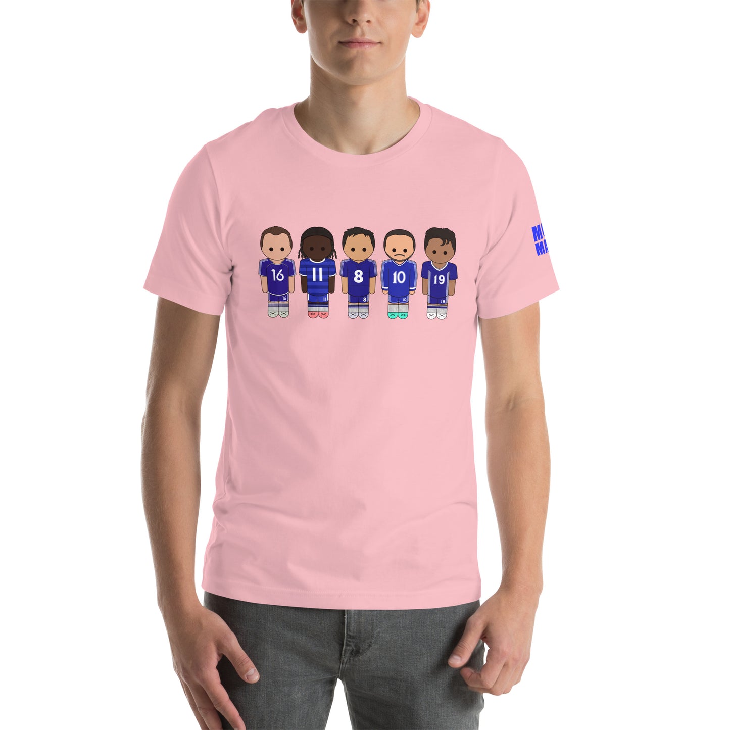 Chelsea Drogba-Lampard-Hazard-Robben-Costa Unisex t-shirt