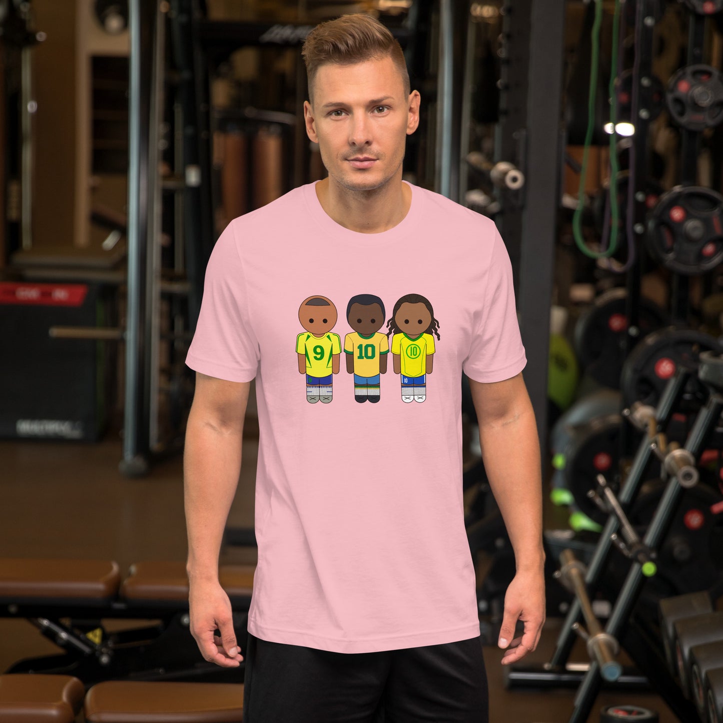Brazil Ronaldo R9-Pele-Ronaldihno Unisex t-shirt