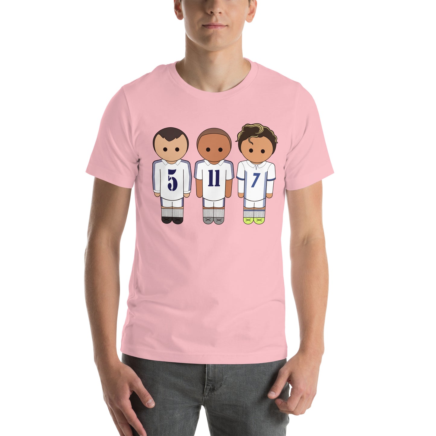 Ronaldo Nazario-Zidane-Cristiano Unisex t-shirt