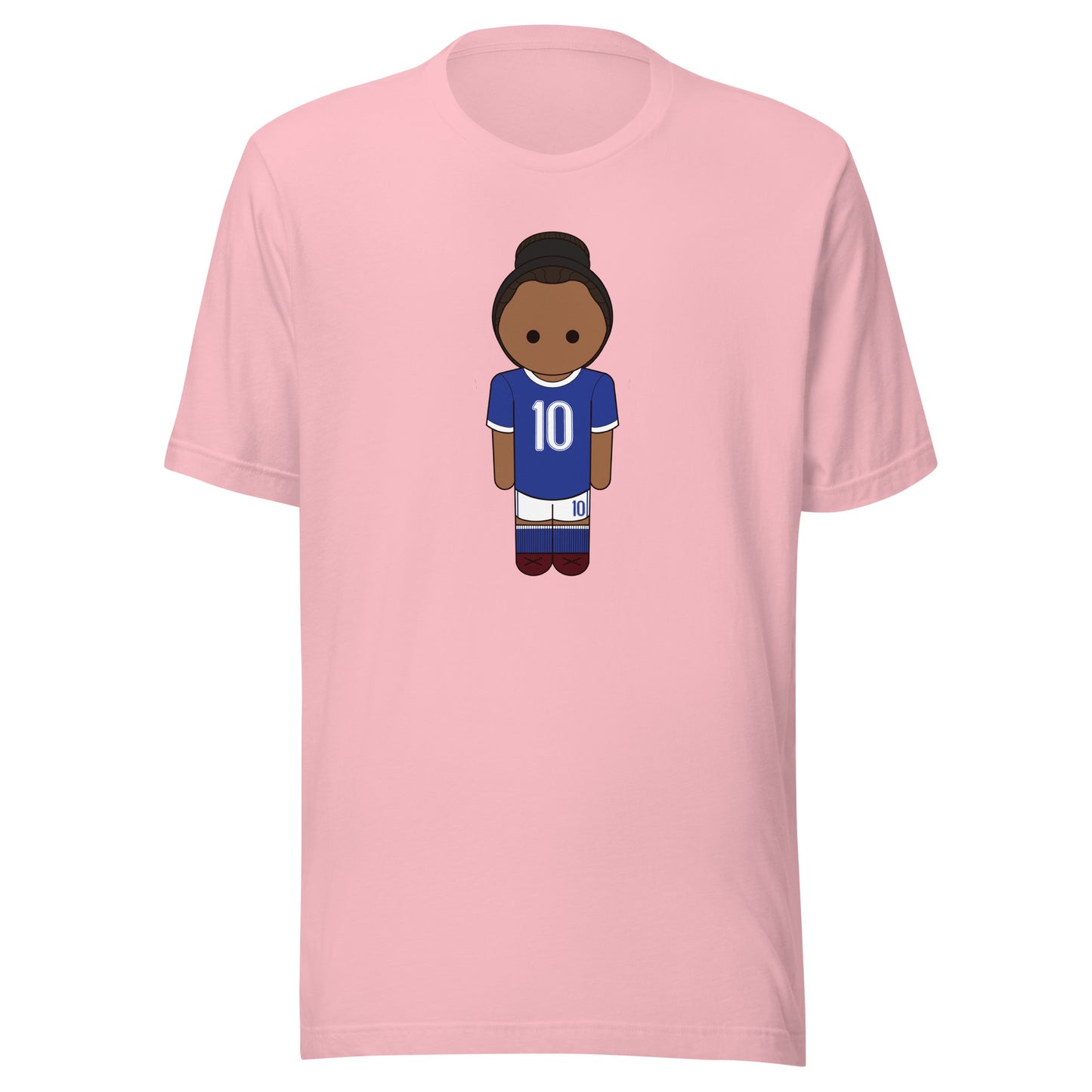 Dihno Blue Brazil Hair Up Unisex t-shirt