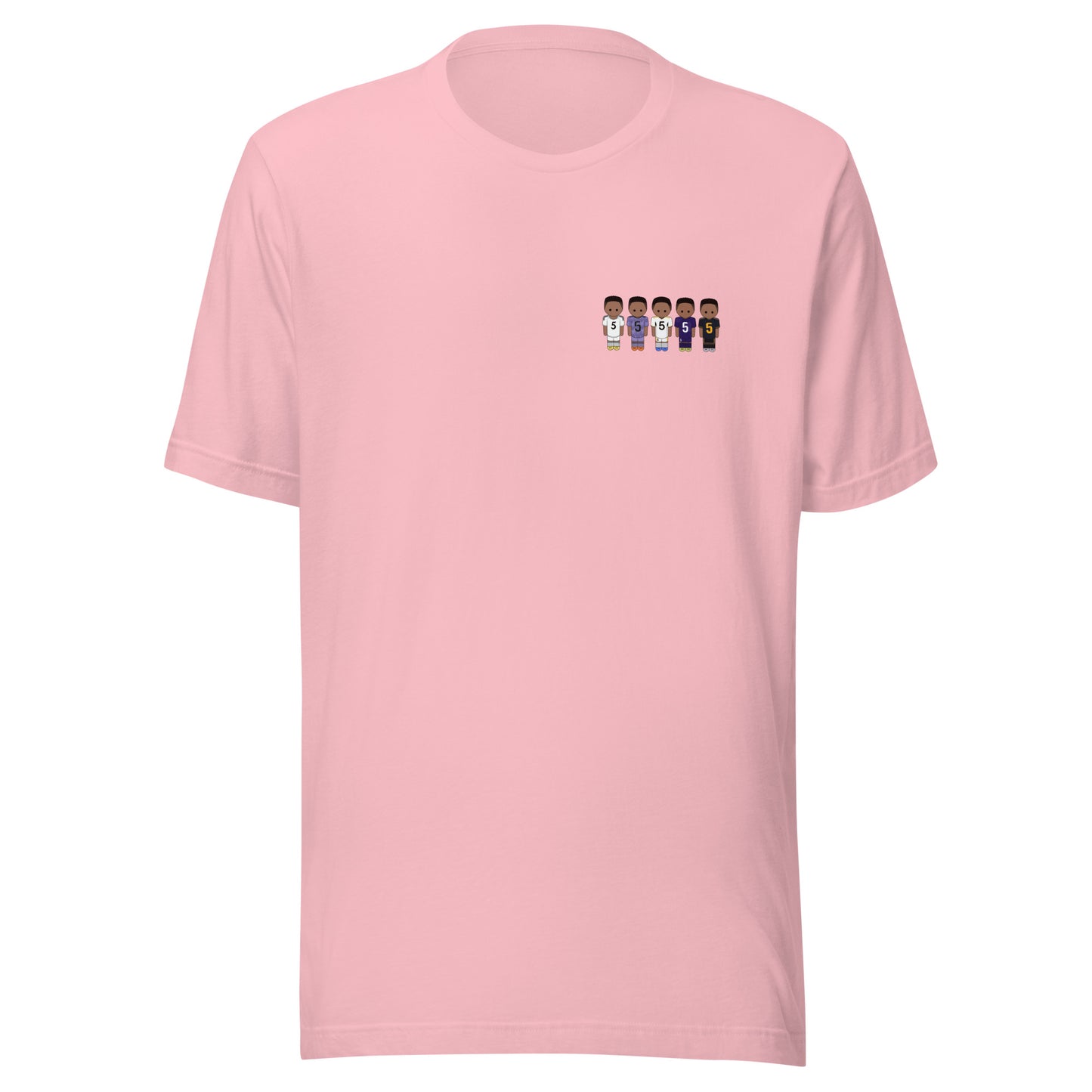 JB RM Lineup Left Chest Unisex t-shirt
