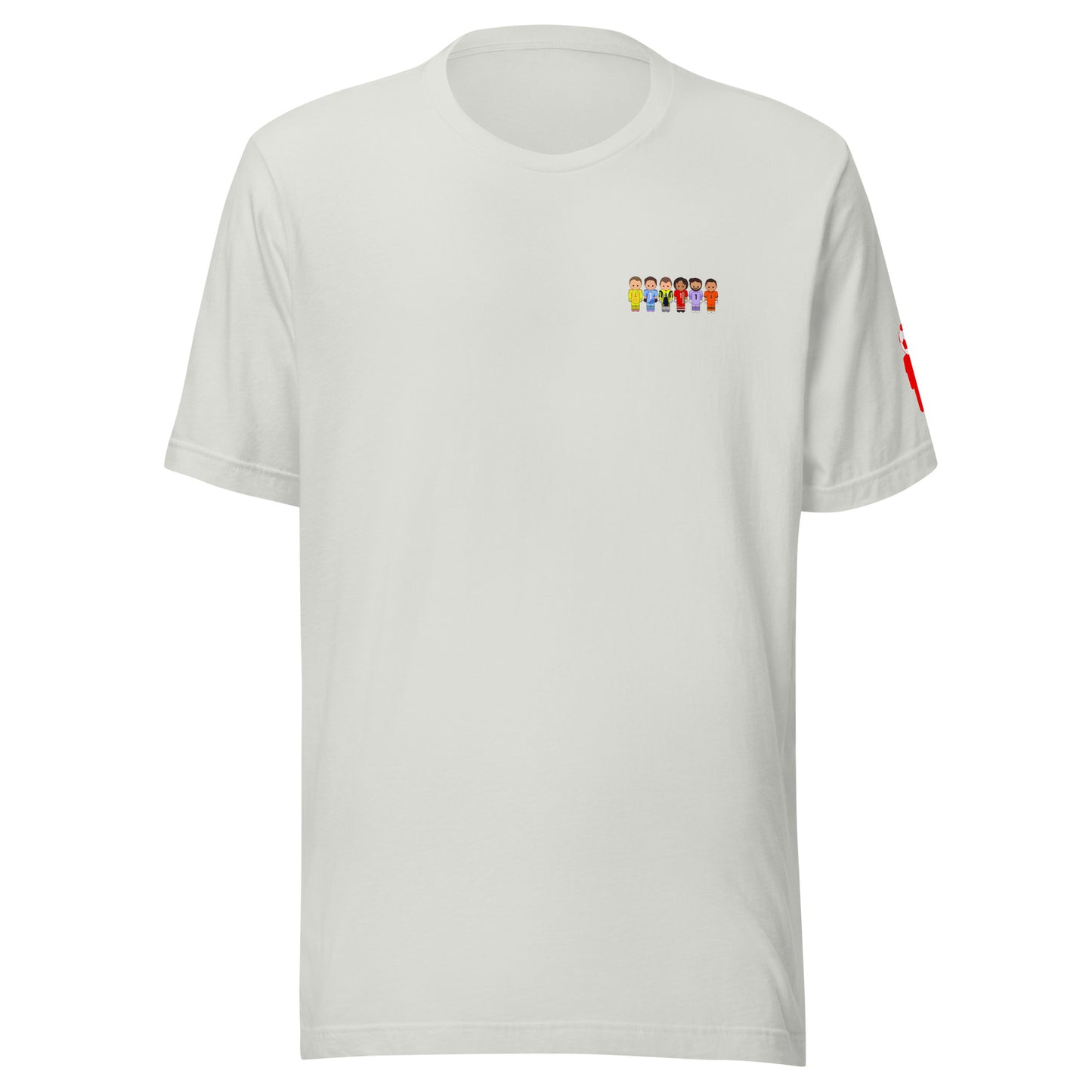 Keepers Lineup Left Chest Unisex t-shirt