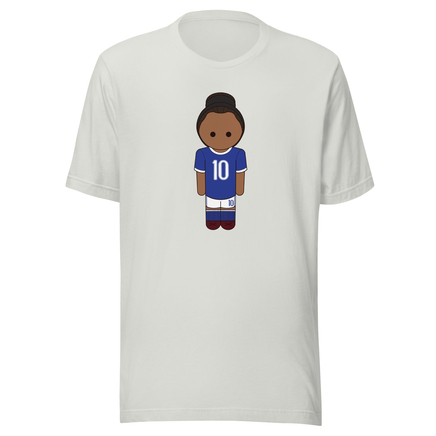 Dihno Blue Brazil Hair Up Unisex t-shirt