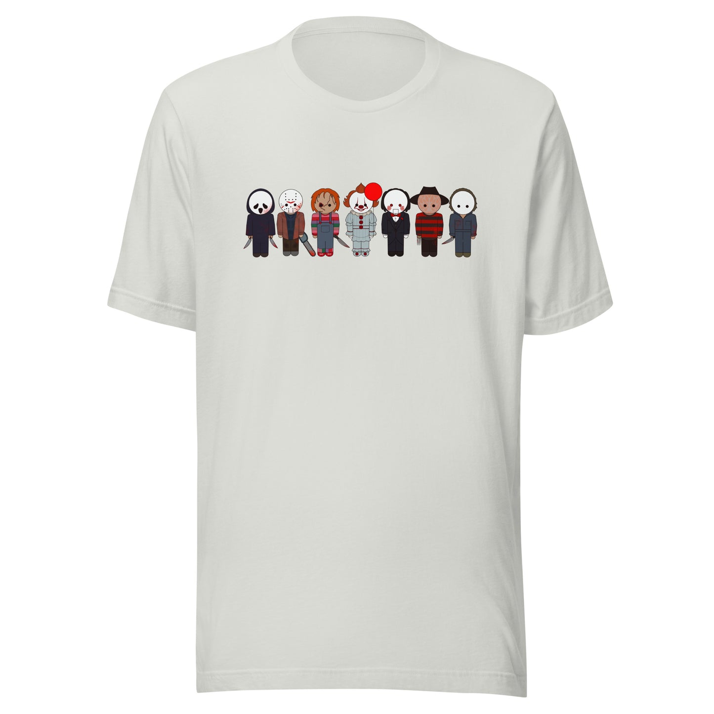 Halloween Lineup Unisex t-shirt