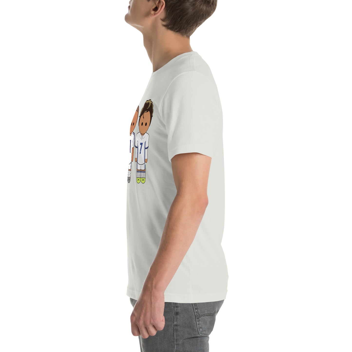 Ronaldo Nazario-Zidane-Cristiano Unisex t-shirt