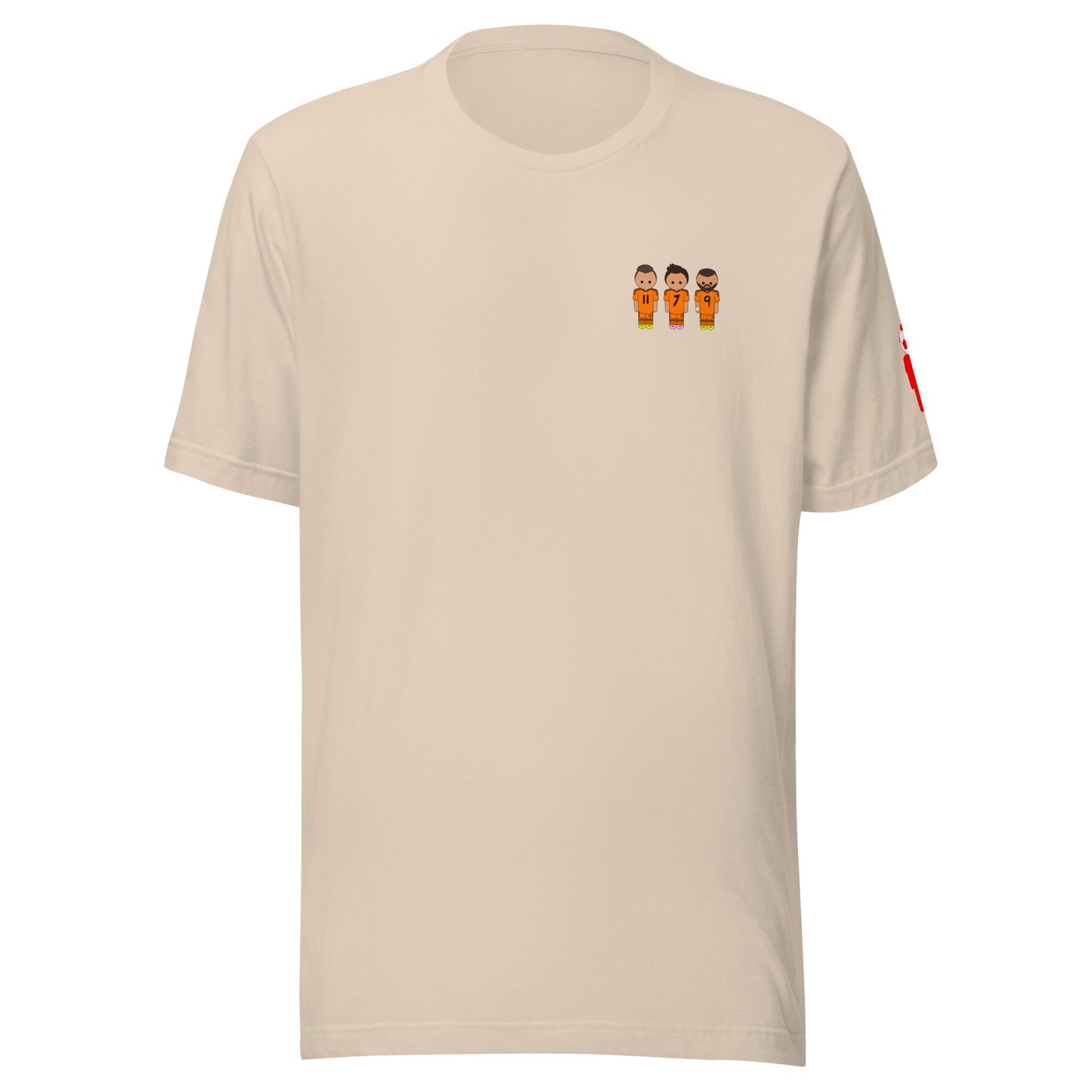BBC Orange Chest Unisex t-shirt