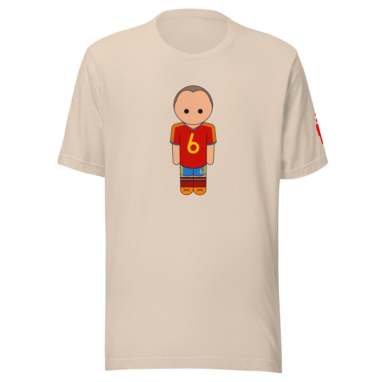 Iniesta Spain Home Unisex t-shirt
