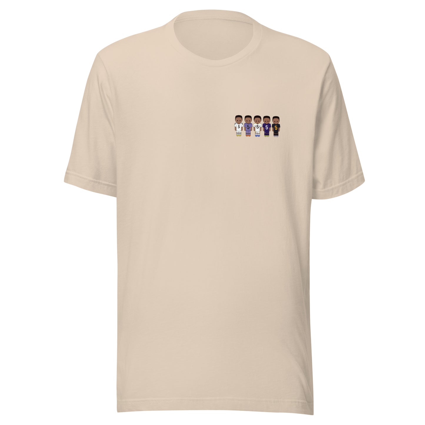 JB RM Lineup Left Chest Unisex t-shirt