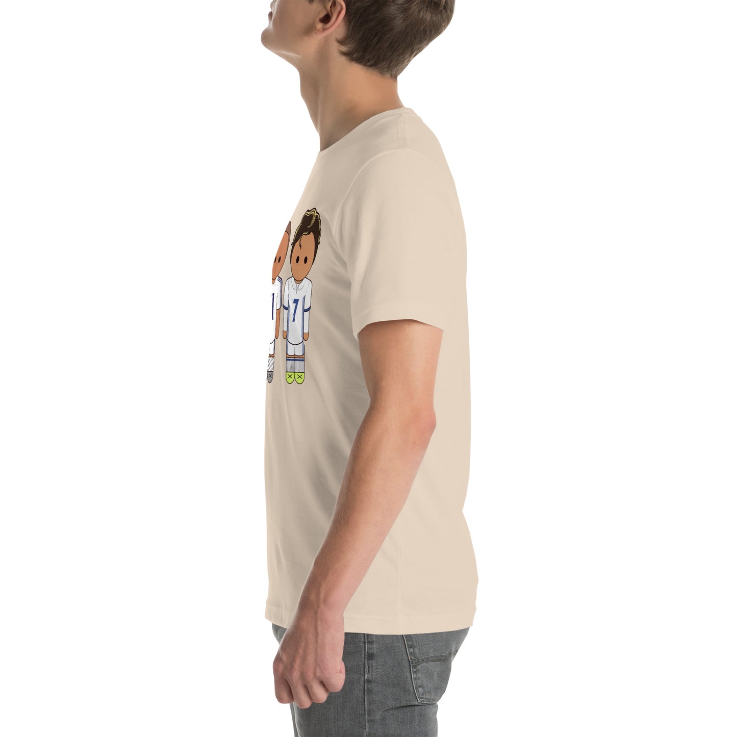 Ronaldo Nazario-Zidane-Cristiano Unisex t-shirt