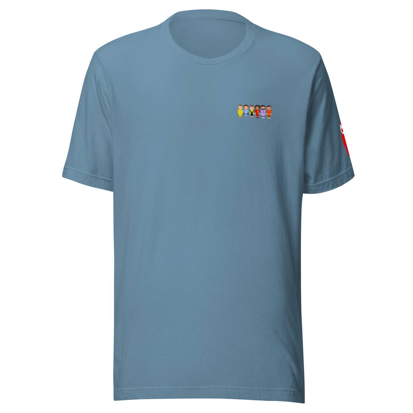 Keepers Lineup Left Chest Unisex t-shirt