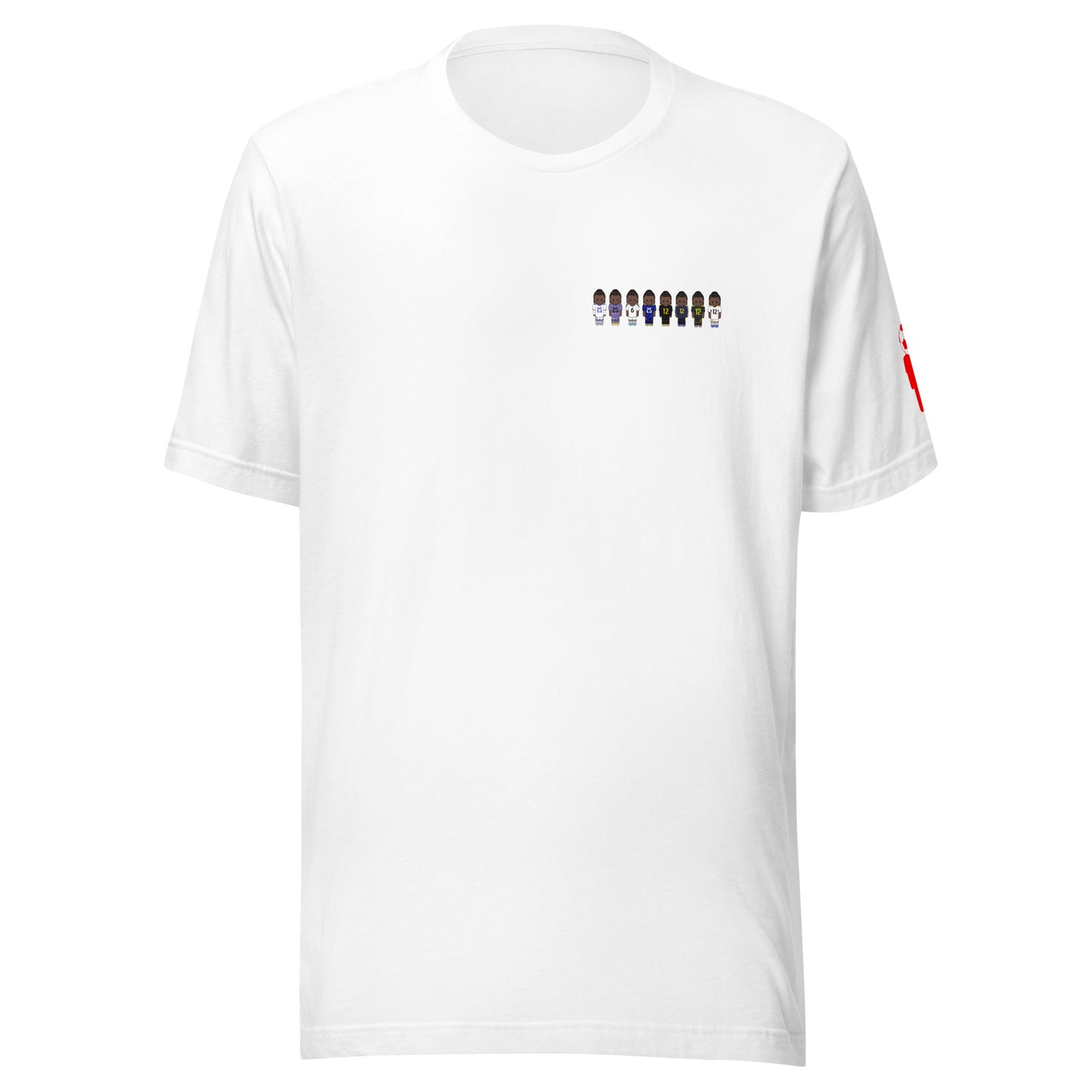 Cama Lineup Left Chest Unisex t-shirt