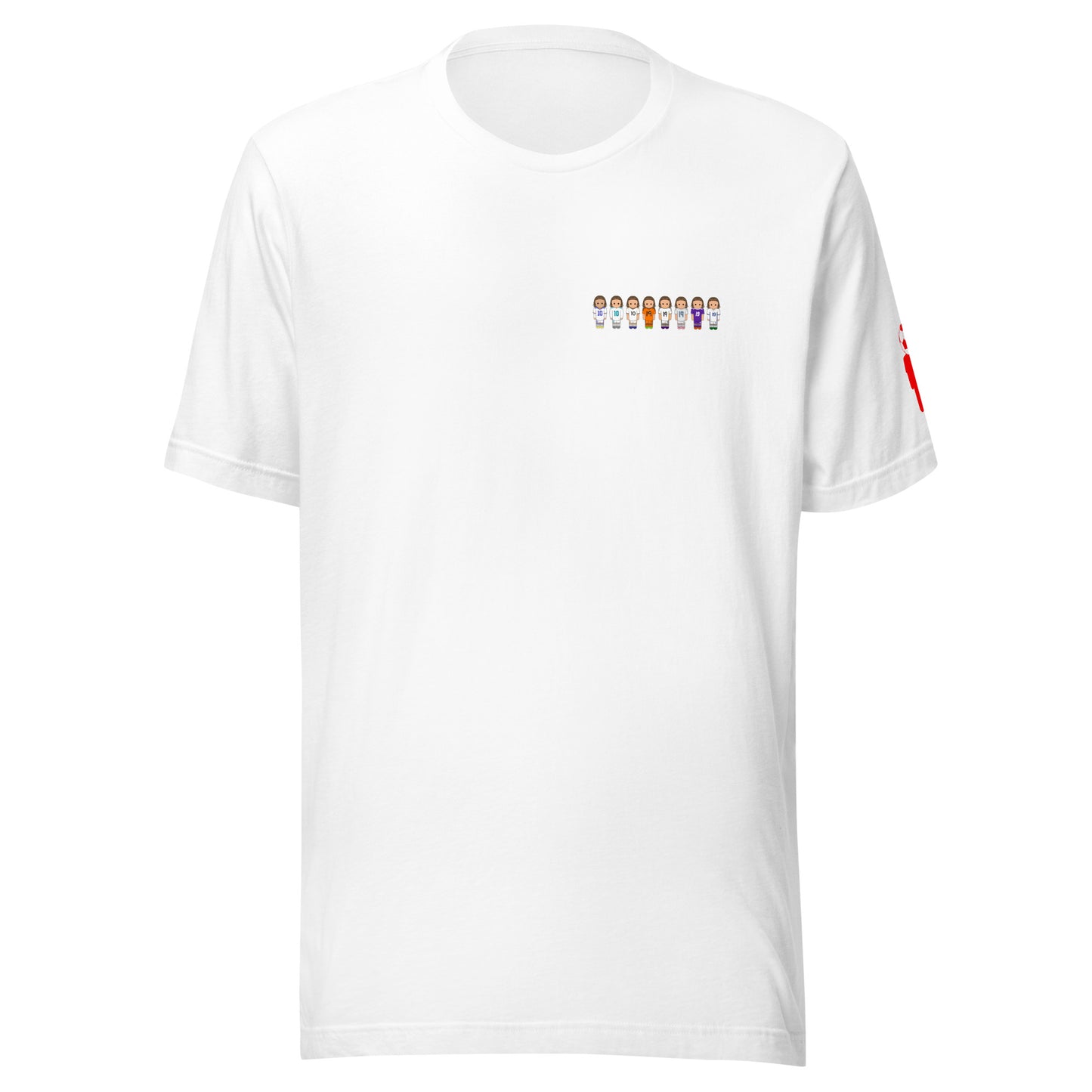 LM RM Lineup Left Chest Unisex t-shirt