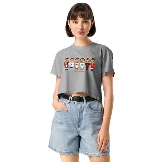 Gareth Bale Lineup Women’s crop top