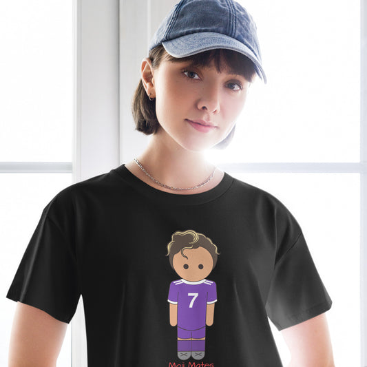 Ronaldo Noodle Hair Real Madrid Women’s crop top
