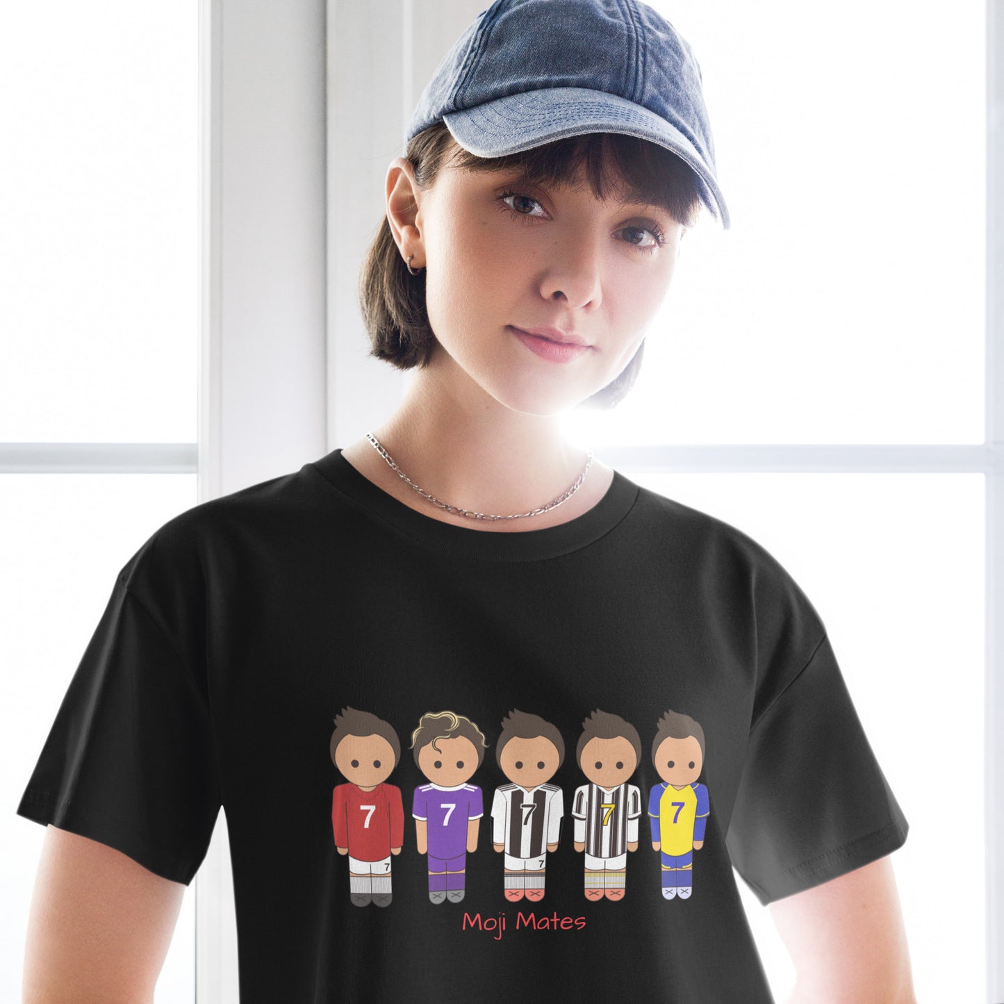 Ronaldo United-Real Madrid-Juventus-Al Nassr Women’s crop top