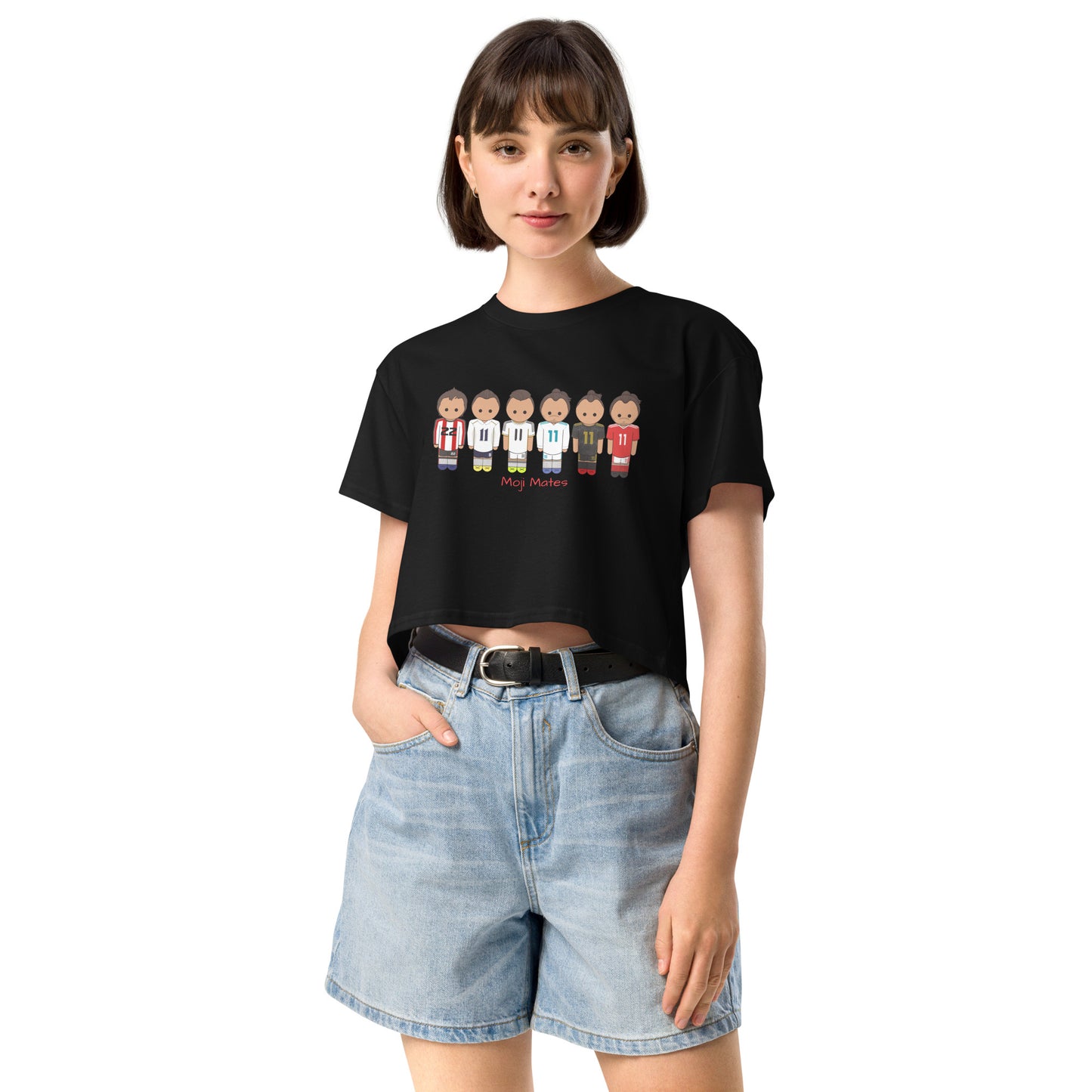 Gareth Bale Lineup Women’s crop top