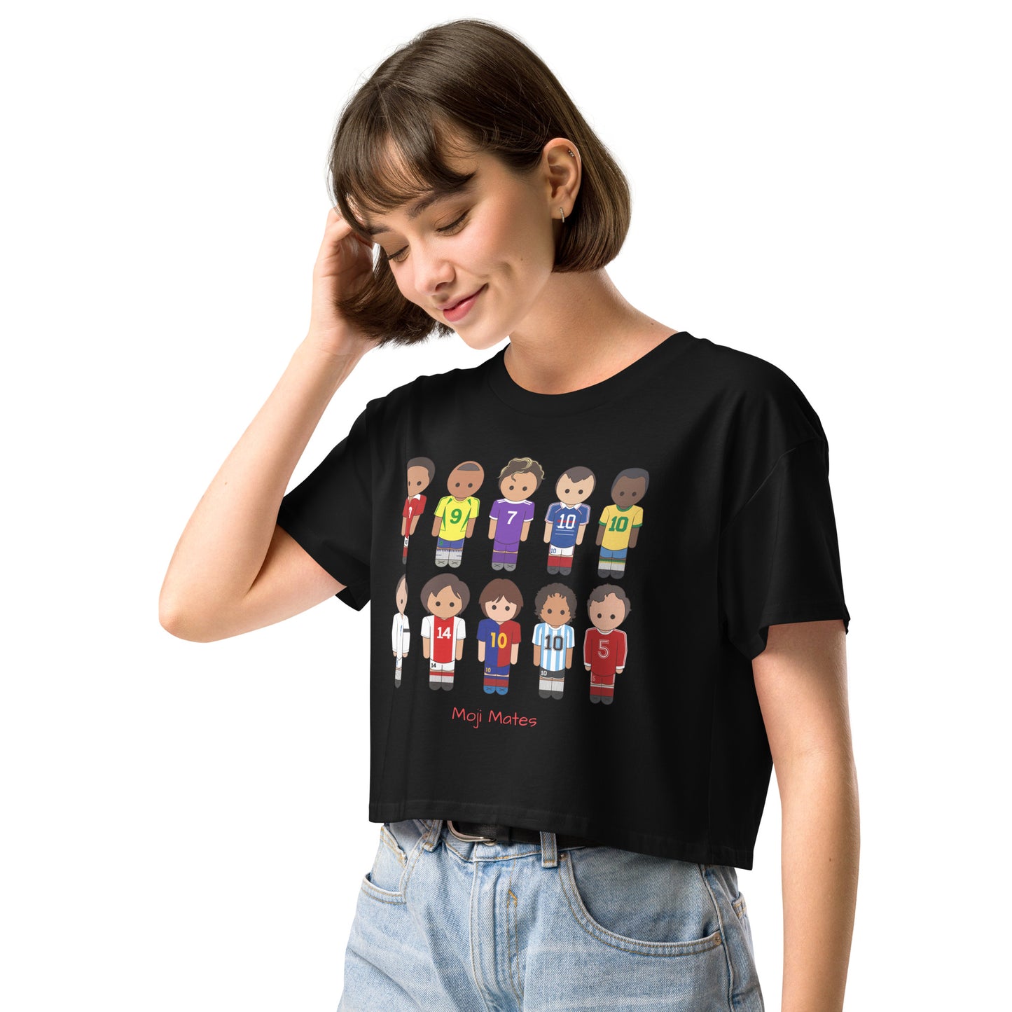 Moji Mates GOATS Women’s crop top