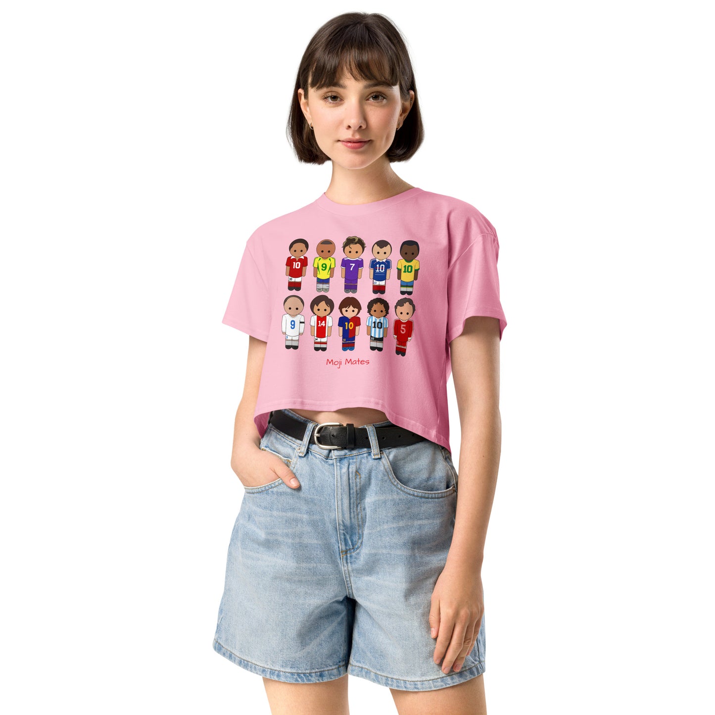 Moji Mates GOATS Women’s crop top
