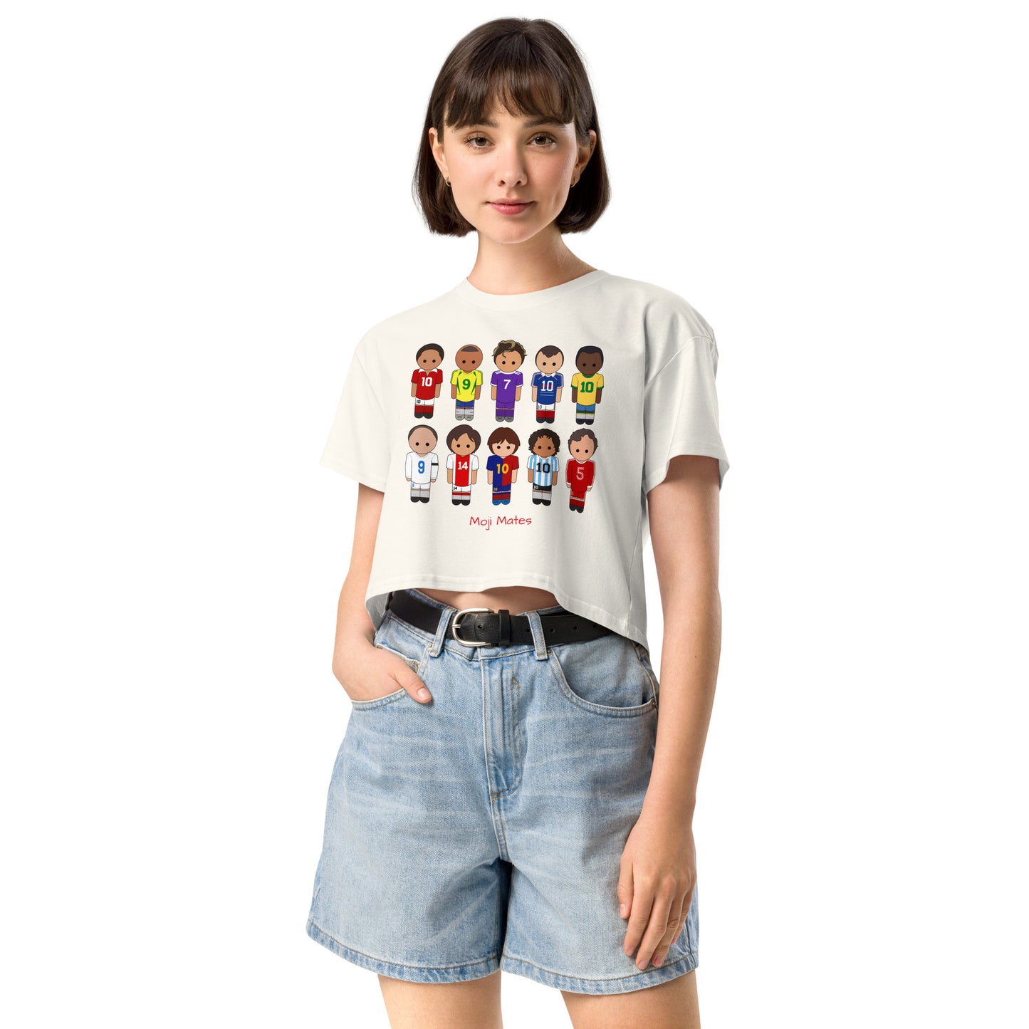 Moji Mates GOATS Women’s crop top
