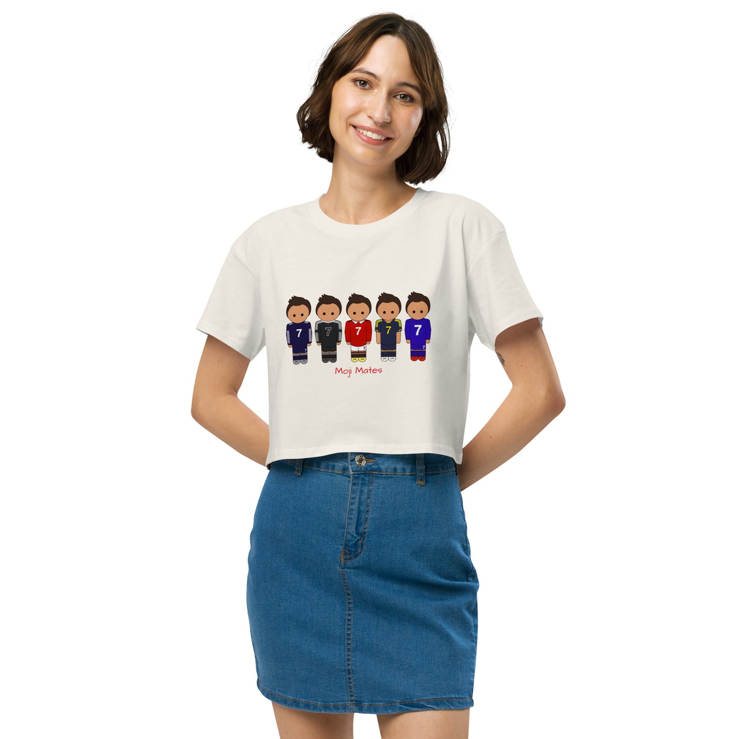 Ronaldo United-Real Madrid Women’s crop top