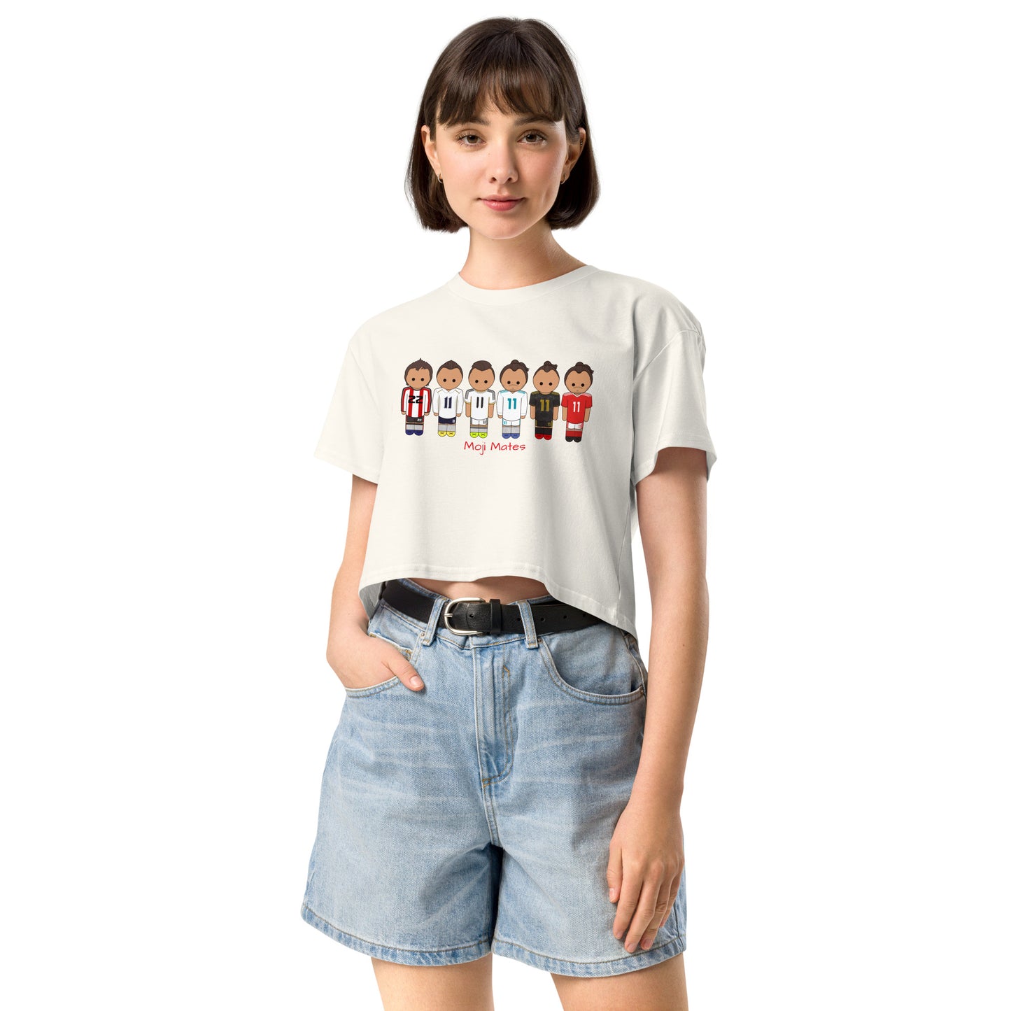 Gareth Bale Lineup Women’s crop top