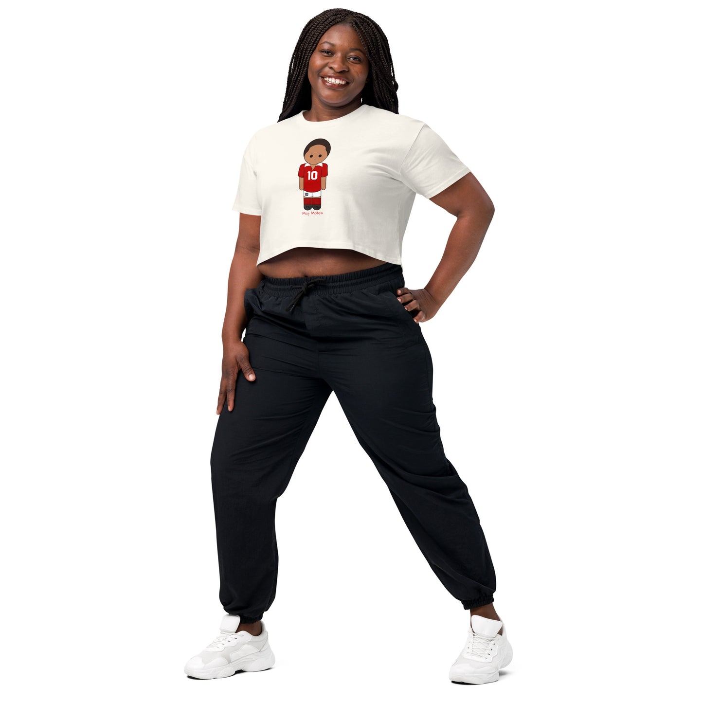 Eusébio Women’s crop top