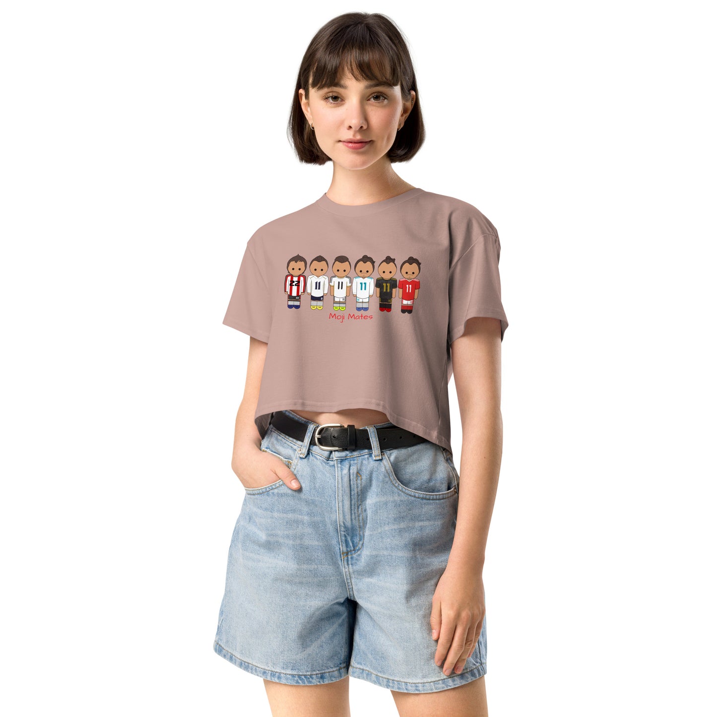 Gareth Bale Lineup Women’s crop top