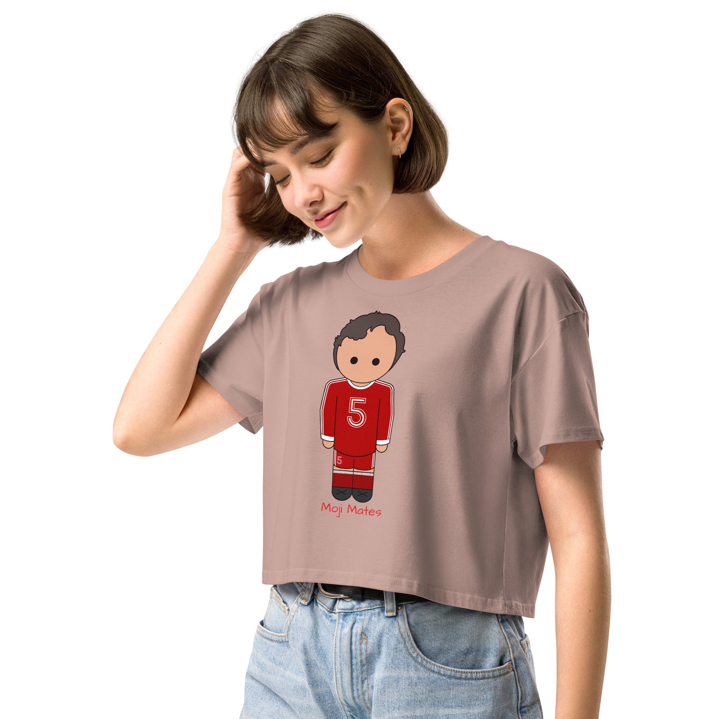 Franz Beckenbauer Bayern Munich Women’s crop top