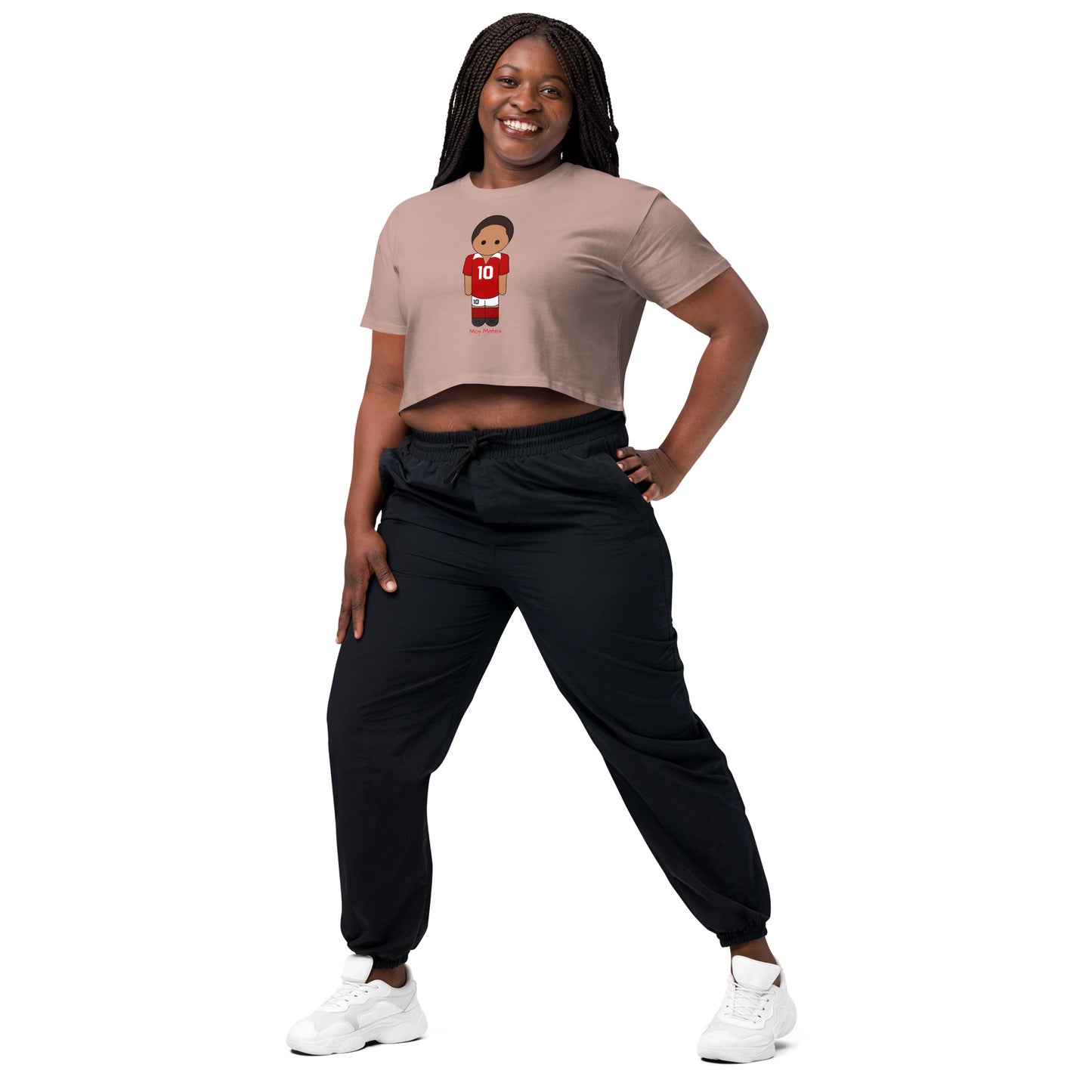 Eusébio Women’s crop top