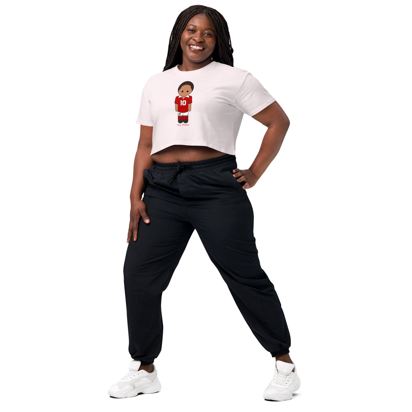 Eusébio Women’s crop top