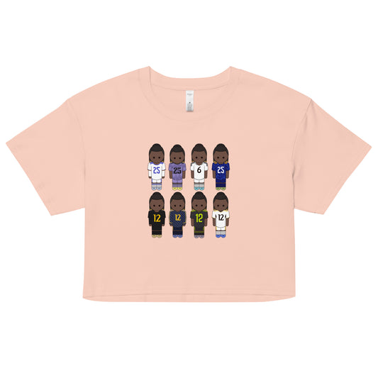 Cama Collage Women’s crop top