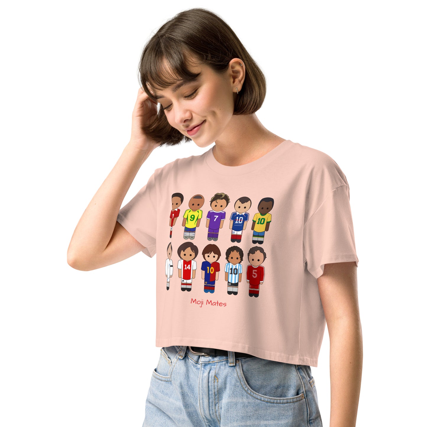 Moji Mates GOATS Women’s crop top